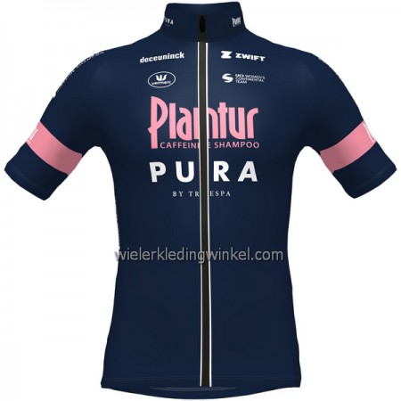 Wielershirt 2022 Plantur Pura Donkerblauw